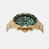 Bannon His and Hers Couple Quartz Green Dial Multi-Function Stainless Steel Watch BQ2754SET