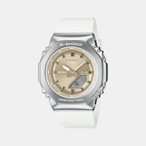 G-Shock Women Quartz Gold Dial Analog-Digital Resin Watch GM-S2110-7A9DR G1657