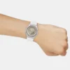 Casio G-Shock Women Analog-Digital Watch – Gold Dial / White Resin (GM-S2110-7A9DR)