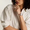 Gilmore Women Quartz Silver Dial Analog Stainless Steel Watch – ES5394