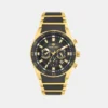 Men Quartz Black Dial Multi-Function Metal Watch 1062M-M2404 Front