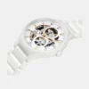True Round Unisex Automatic White Dial Analog Ceramic Watch R27115012