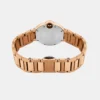 Women Quartz Brown Dial Analog Metal Watch 4510B-M3306