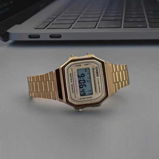 Casio Vintage Rose Gold High-Quality Watch
