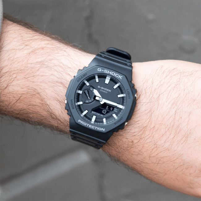 G-SHOCK GA-2110 – Japan Quality With Auto Light Black | 7AAA Quality