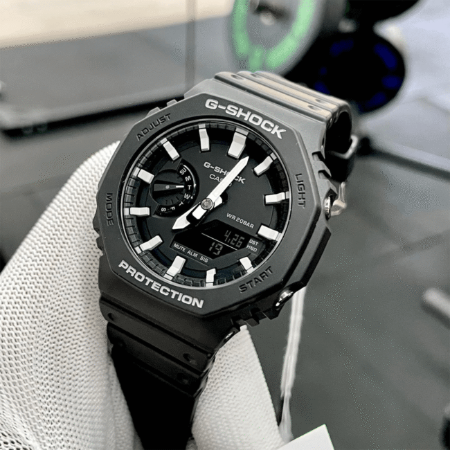 G-SHOCK GA-2110 – Japan Quality With Auto Light Black | 7AAA Quality