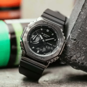 Most demanded G-Shock GM2100 with silver metal body
