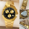 Rado DiaStar Men’s Gold Chronograph Stainless Steel Quartz Watch | 7AAA Quality