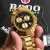 Rado DiaStar Men’s Gold Chronograph Stainless Steel Quartz Watch | 7AAA Quality