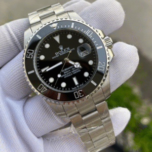 Rolex-Submariner-Silver-&-Black