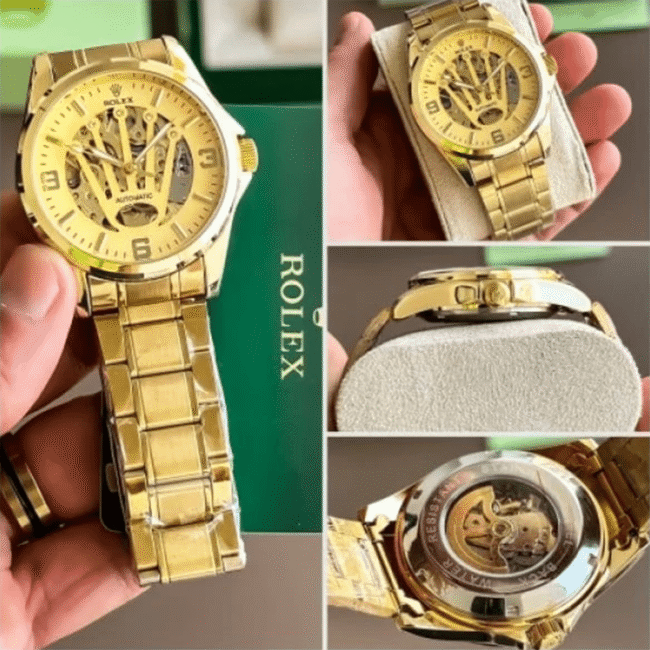 Rolex Watch For Men (TW431) | Classy Gold, 7AA Quality
