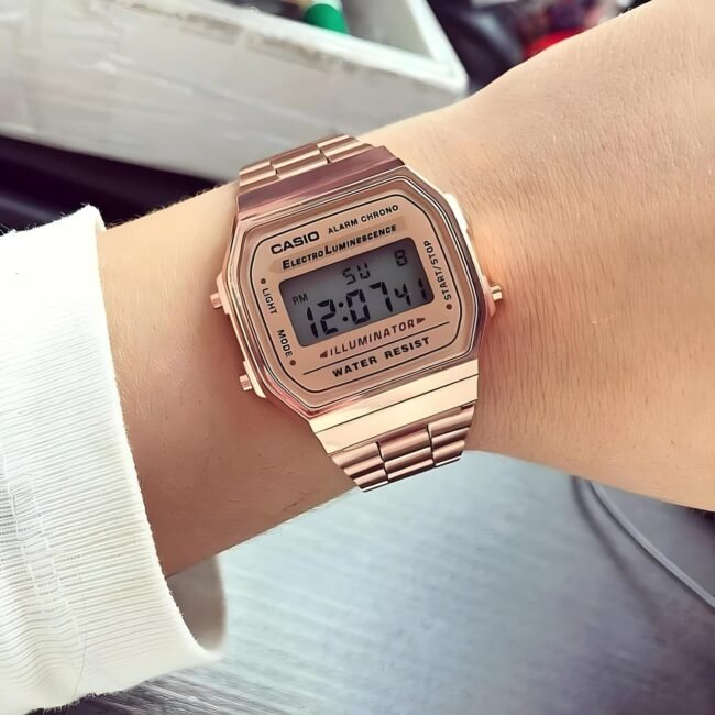 rose gold casio Rose Gold