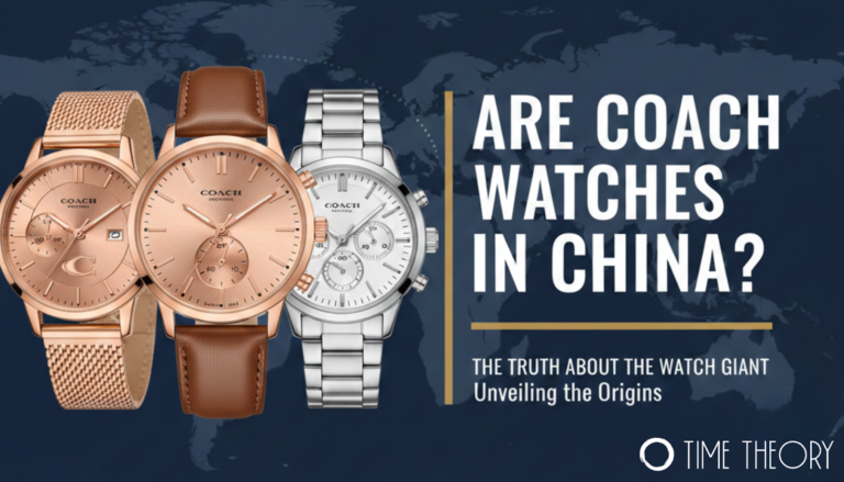 Are Coach Watches Made in China?
