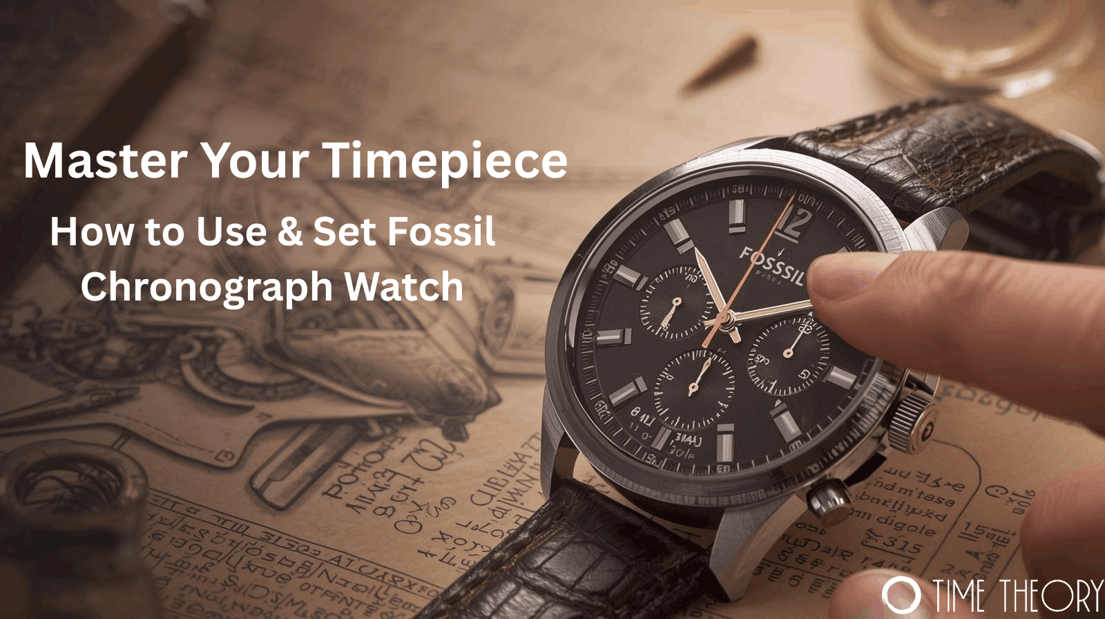 Master Your Timepiece: How to Use & Set Fossil Chronograph Watch