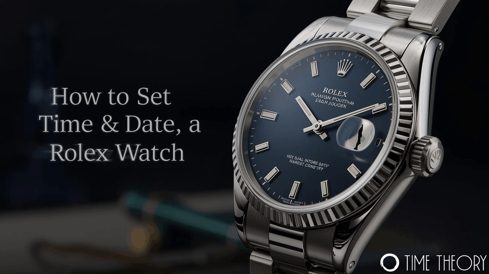 How to Set Time & Date on a Rolex Watch: A Simple Guide